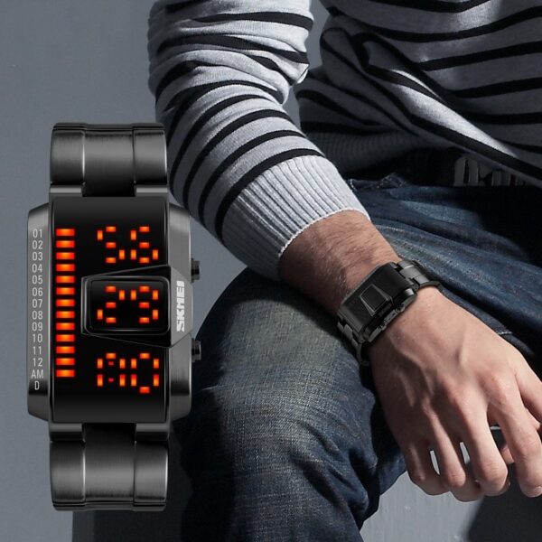 Men's trendy watches waterproof personality creativity - Image 8