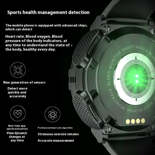 New Sports TWS Earphone Heart Rate Smart Watch - Image 2