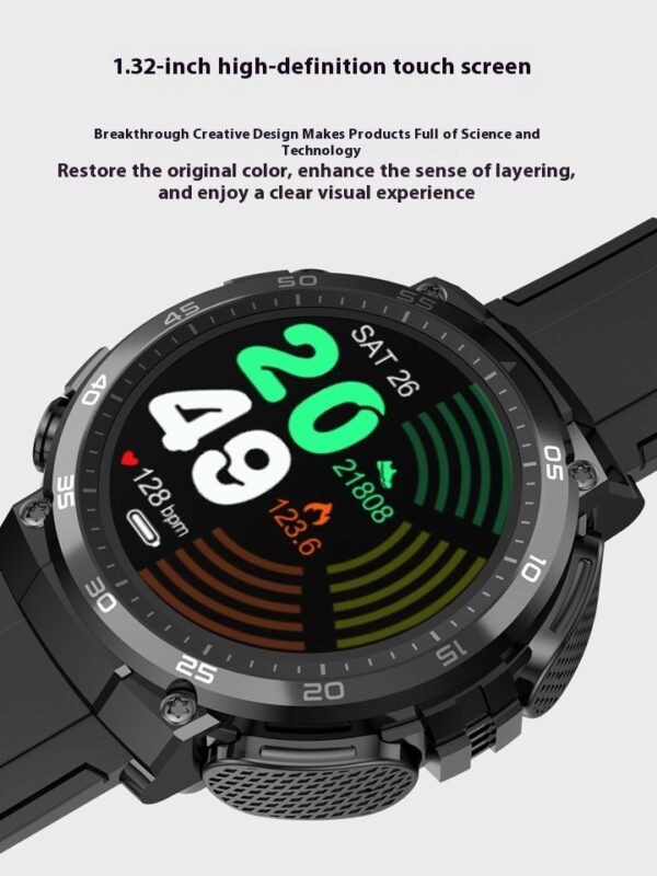 New Sports TWS Earphone Heart Rate Smart Watch - Image 5